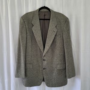 100% Cashmere Blazer By BAGIR Made in Israel  44 Long